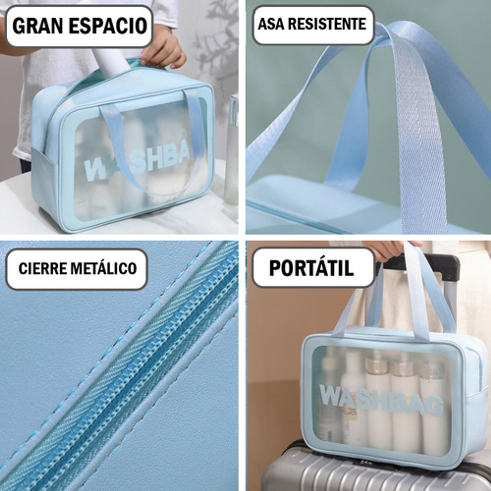 Bolsa Estuche Neceser De Maquillaje  - 31x21x12 Cm 7