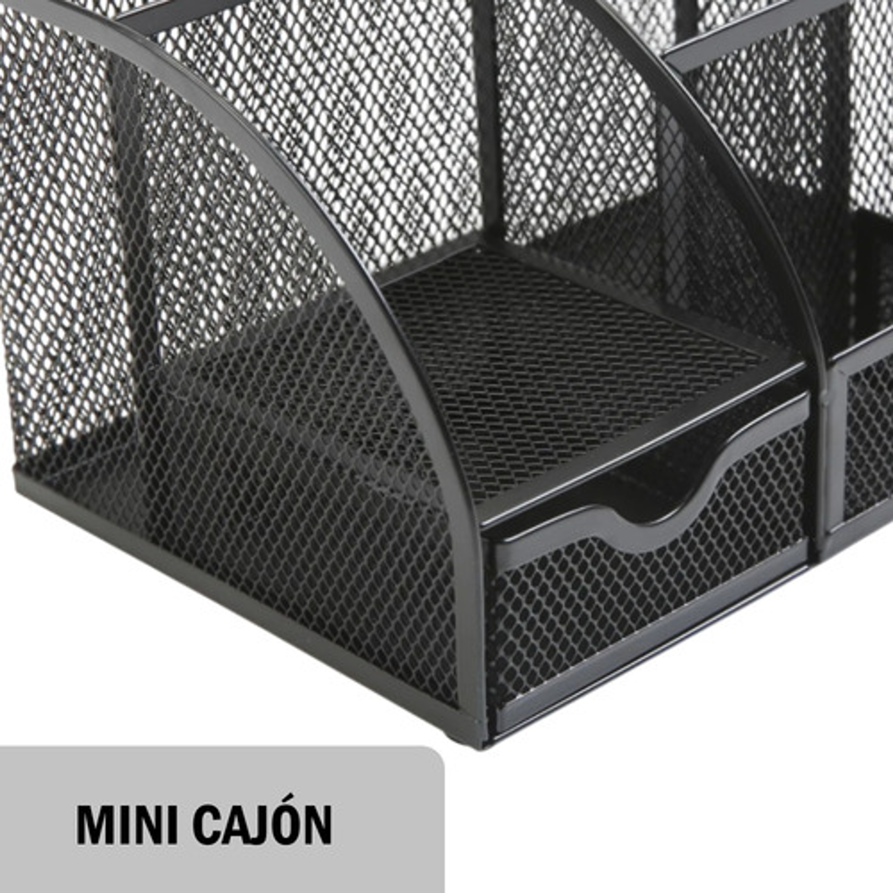 Organizador Metálico De Lapiceros Y Archivos De Escritorio 4