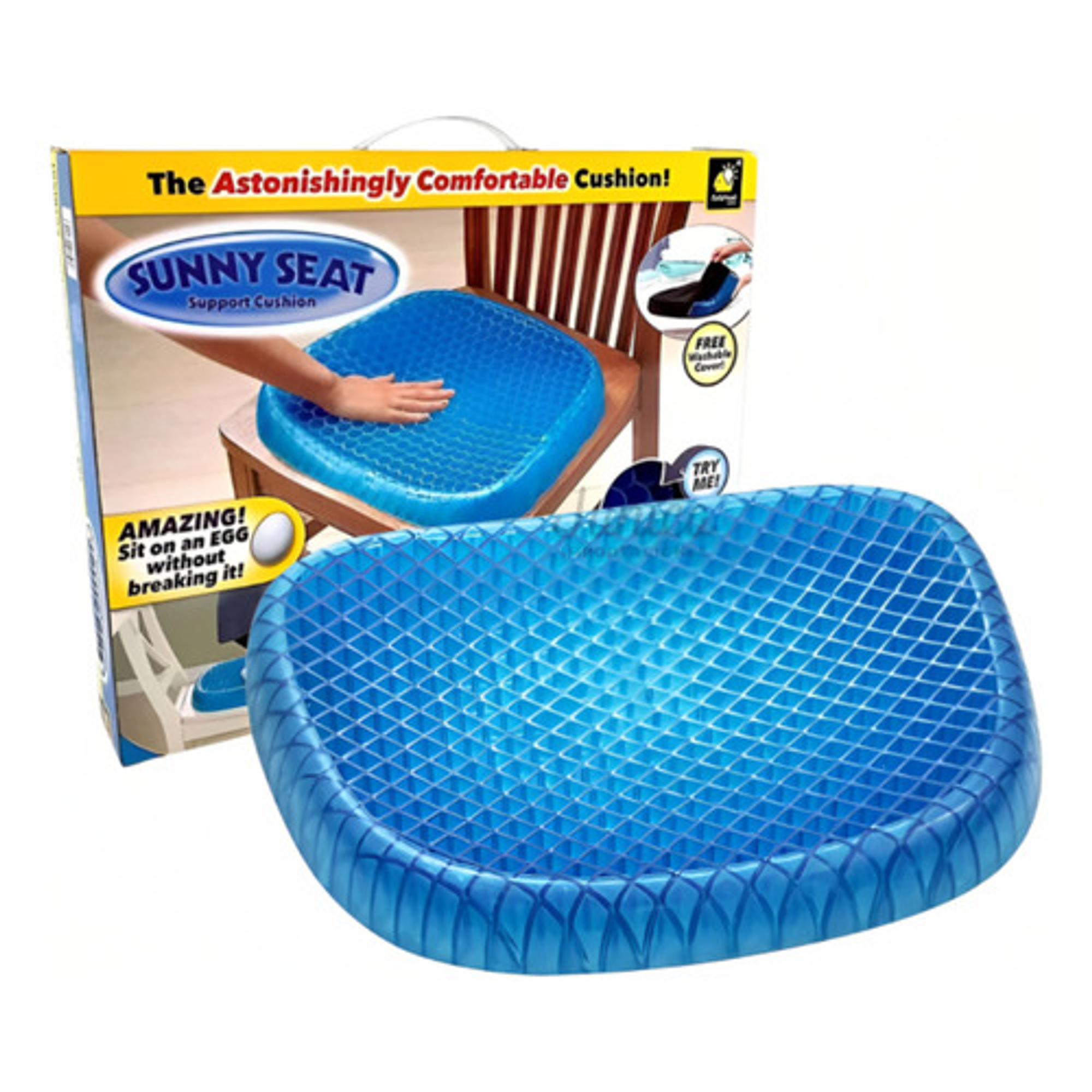 Cojin Asiento Ortopédica Para Las Articulaciones De Gel 1