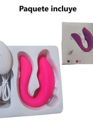 Vibrador 9 Frecuencias Y Succión, Triple Estimulador
