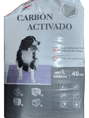 Pañales Piso Entrenamiento Absorbente 60x60 L