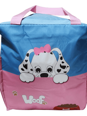 Pack X2 Loncheras Bolsos Para Alimentos Con Diseño