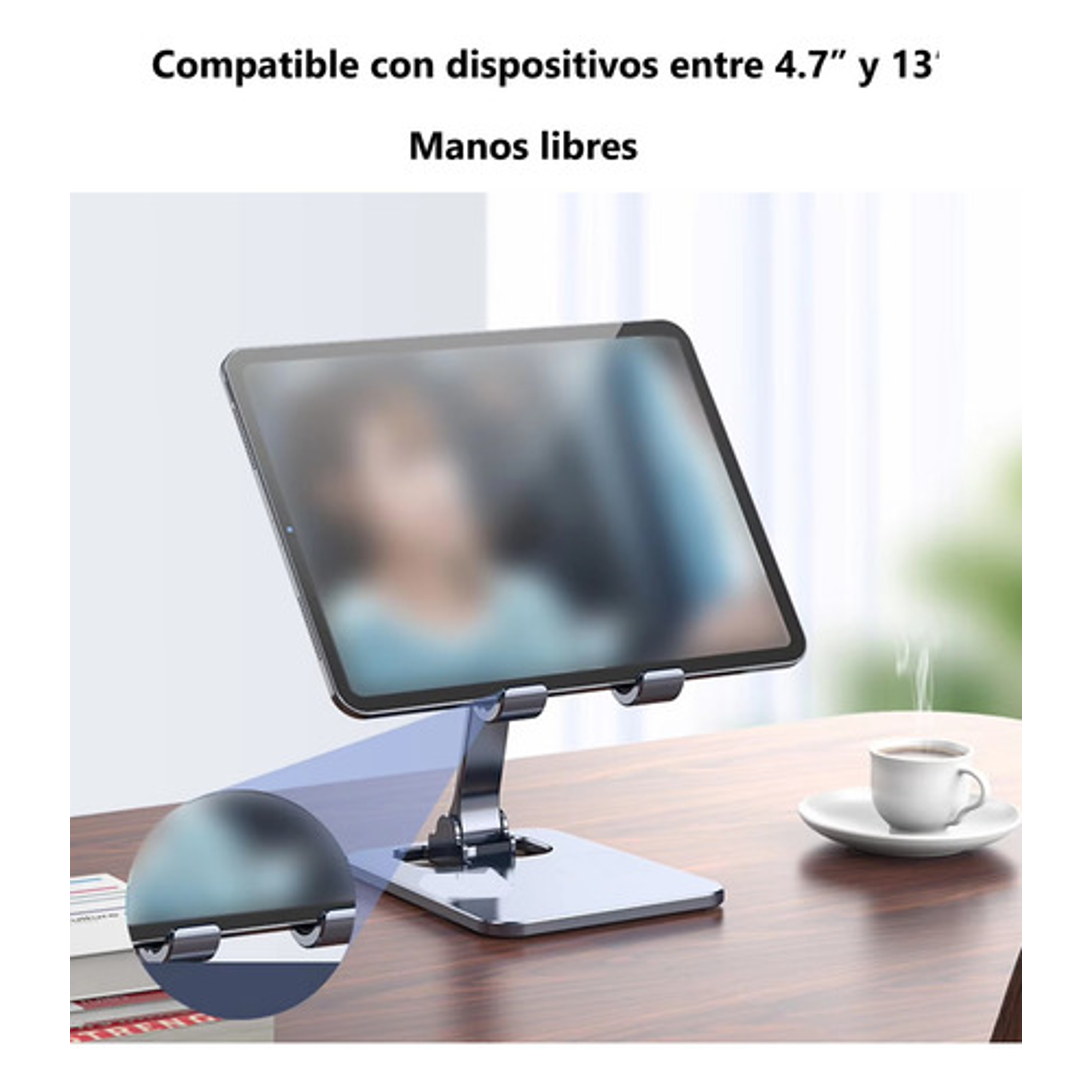 Soporte Para Celulares Para Escritorio - Plegable 5