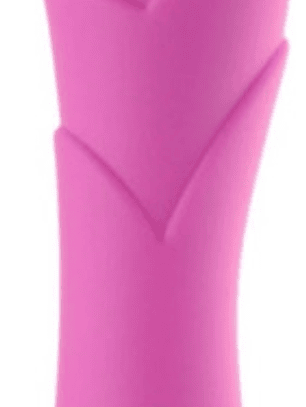 Vibrador De Silicona De 11.5cm X 2.9cm -rosado