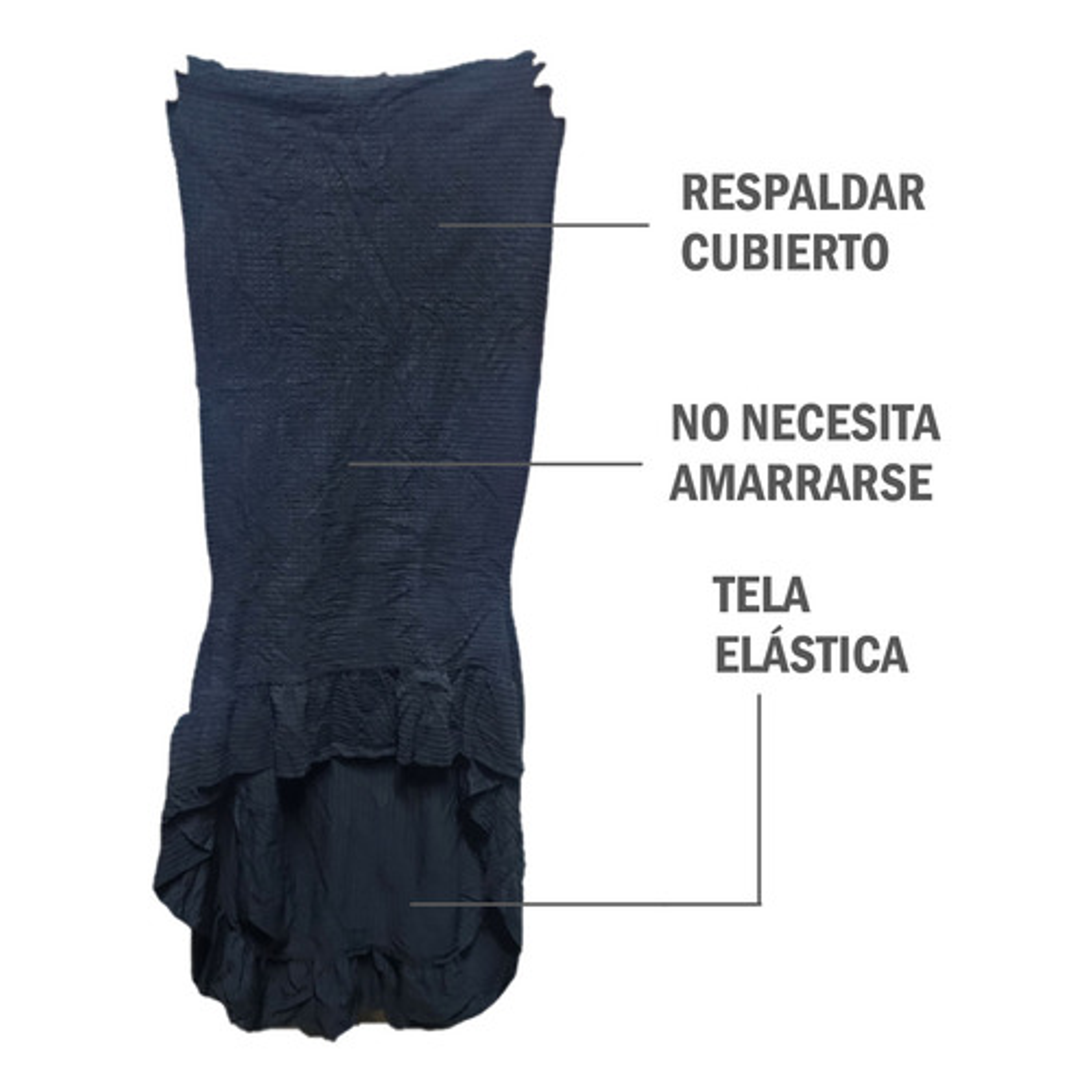 Pack 6 Fundas Para Silla De Comedor Cubridor Elástico 4