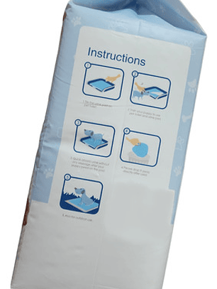 Pañales De Entrenamiento Piso Absorbente 45x60