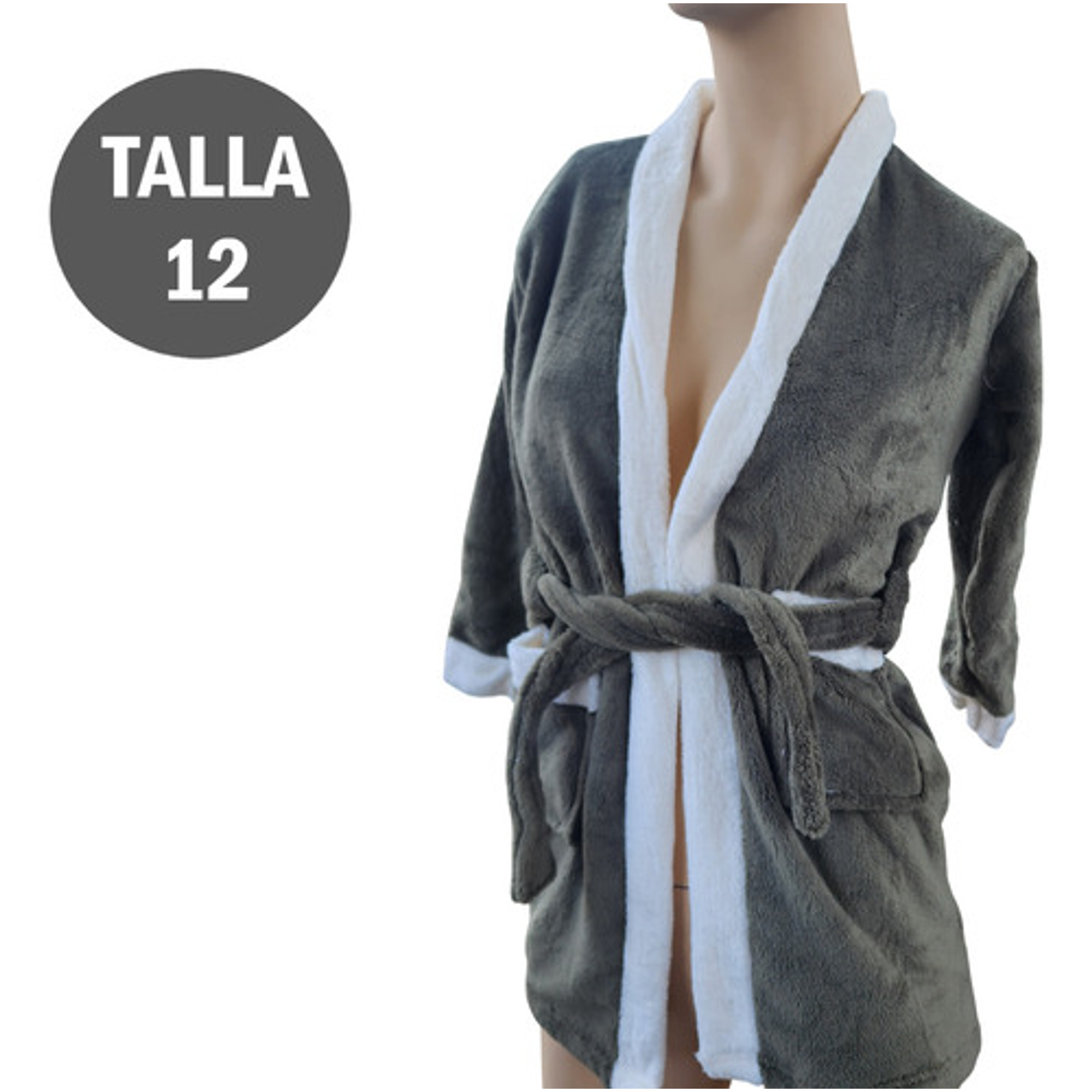 Bata De Baño Absorbente Suave 46