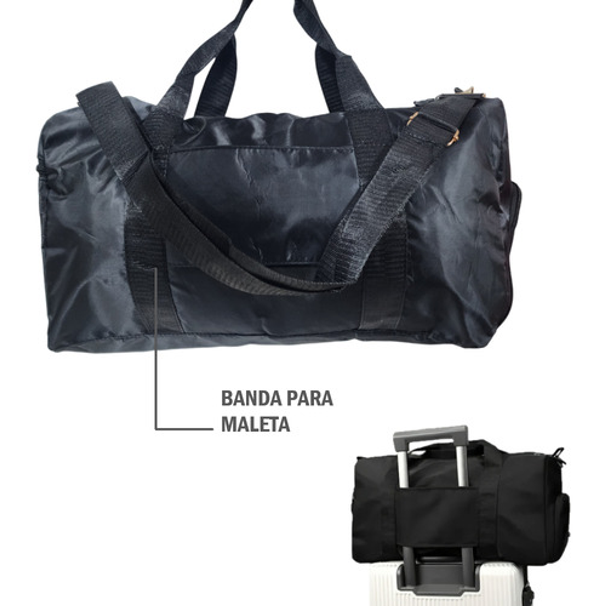 Bolso De Gran Capacidad Con Compartimento Para Zapatos 7