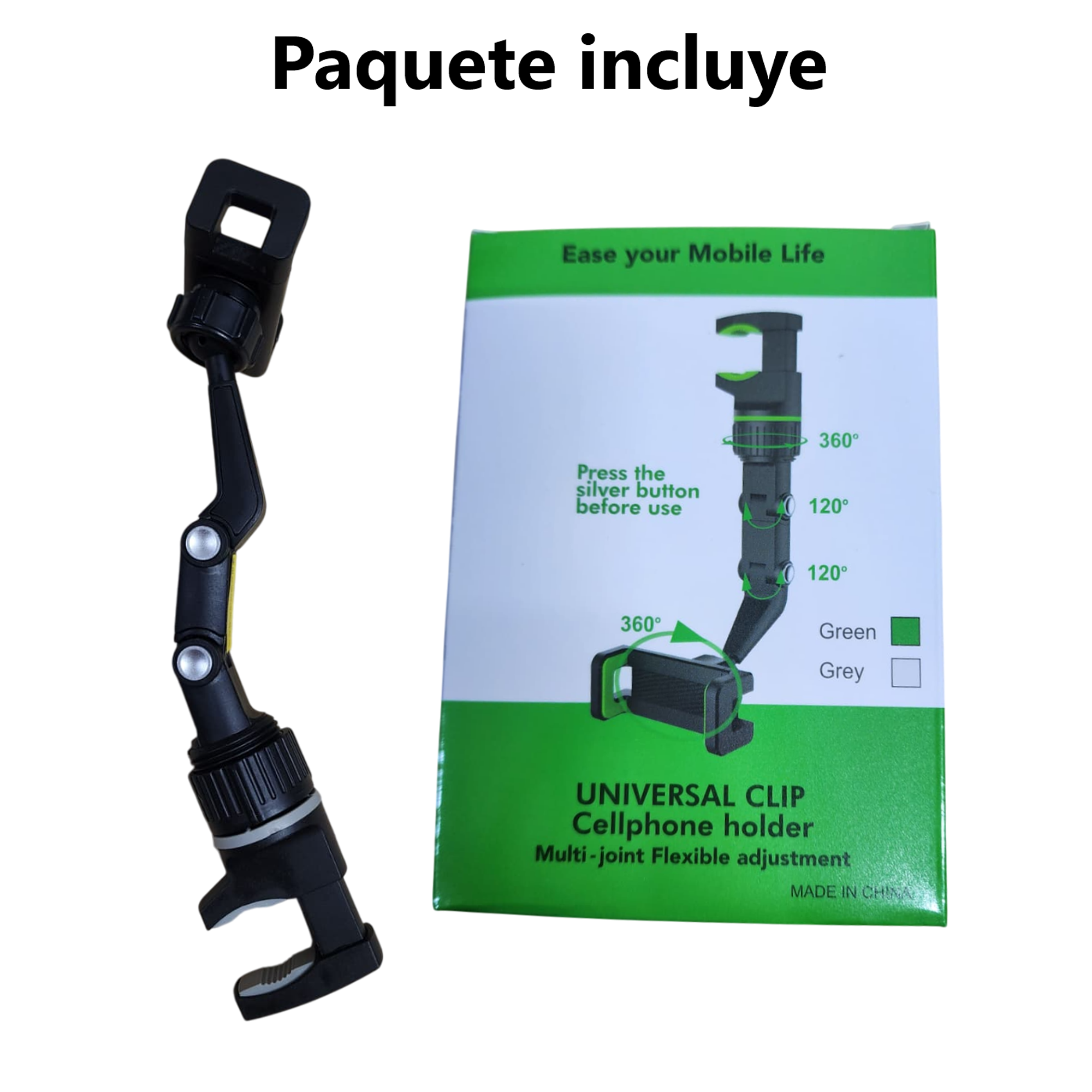 Soportes de teléfono a presión para auto 7