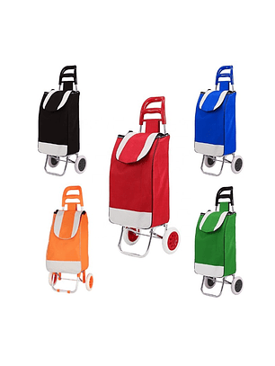 Carreta de transporte con bolsa y sujetador