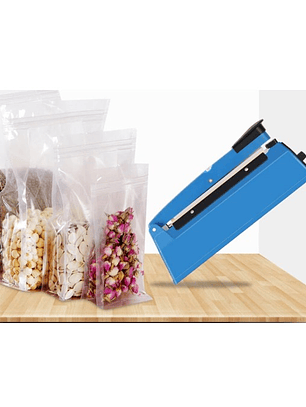 Sellador eléctrico Máquina Manual de sellado térmico a presión