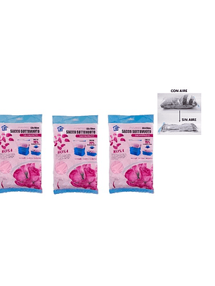 3 Bolsas de almacenamiento al vacío (60 x 80cm )