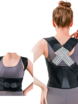 Chaleco corrector de postura ajustable
