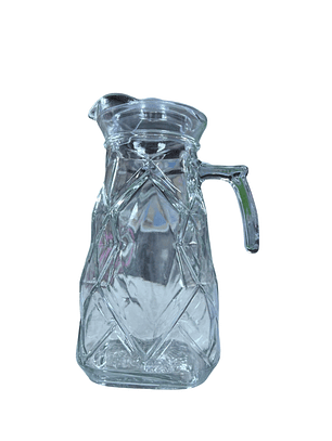 Jarra de Cristal para Agua o Bebidas con Diseño Diamantado 
