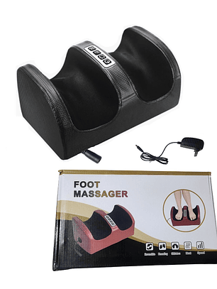 Masajeador de pies con 2 cabezales 