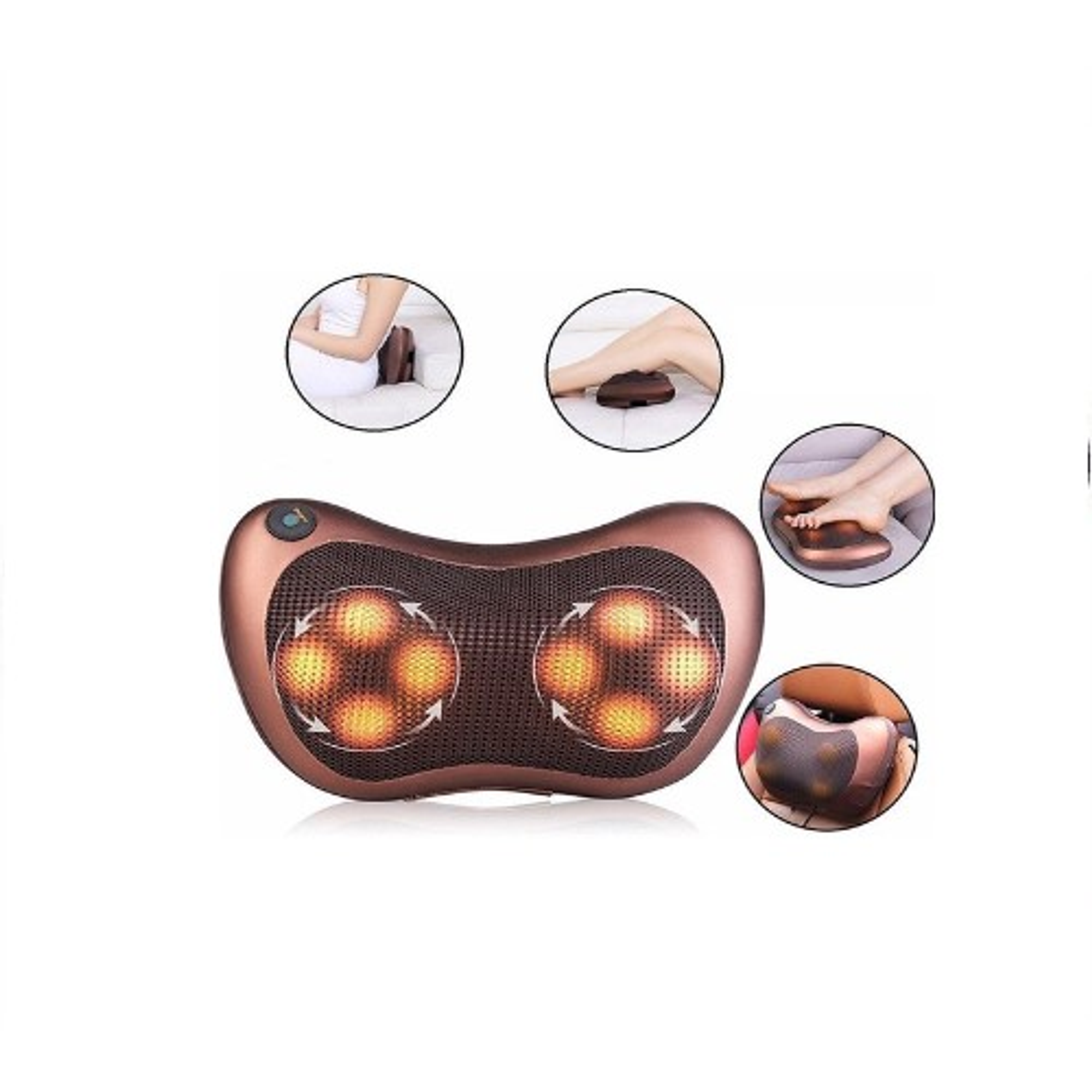 Almohada Masajeador Cervical Relajante Corporal Termoterapia 1