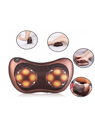 Almohada Masajeador Cervical Relajante Corporal Termoterapia