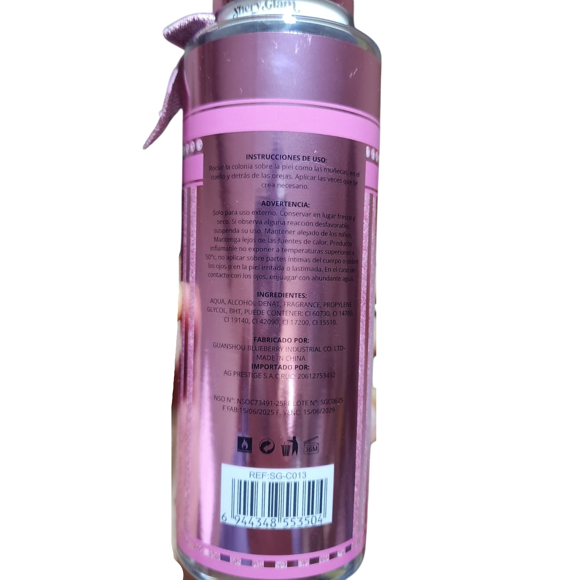 Colonia - perfume de mujer fragancia neblina 8