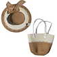 Set de Playa Bolso Grande con Sombrero Elegante  - Miniatura 13