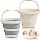 Balde Plegable Multifuncional con Asa - Miniatura 1
