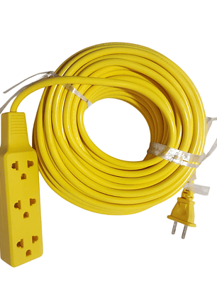 Extensión de 18 metros con 3 puertos