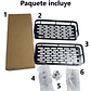 Kit x2 Repisas Rectangular De Aluminio Para Baño - Negro - Miniatura 5