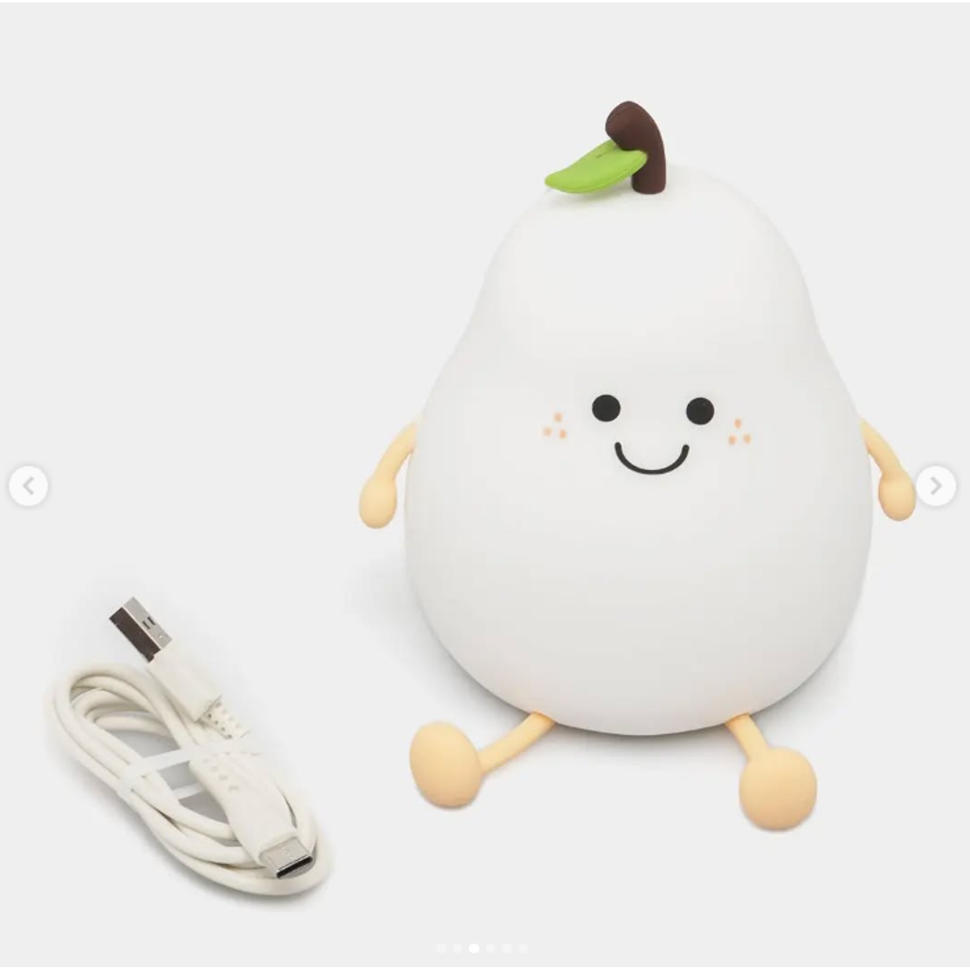 Lámpara de Pera de Silicona Inalámbrica LED Nocturna 4