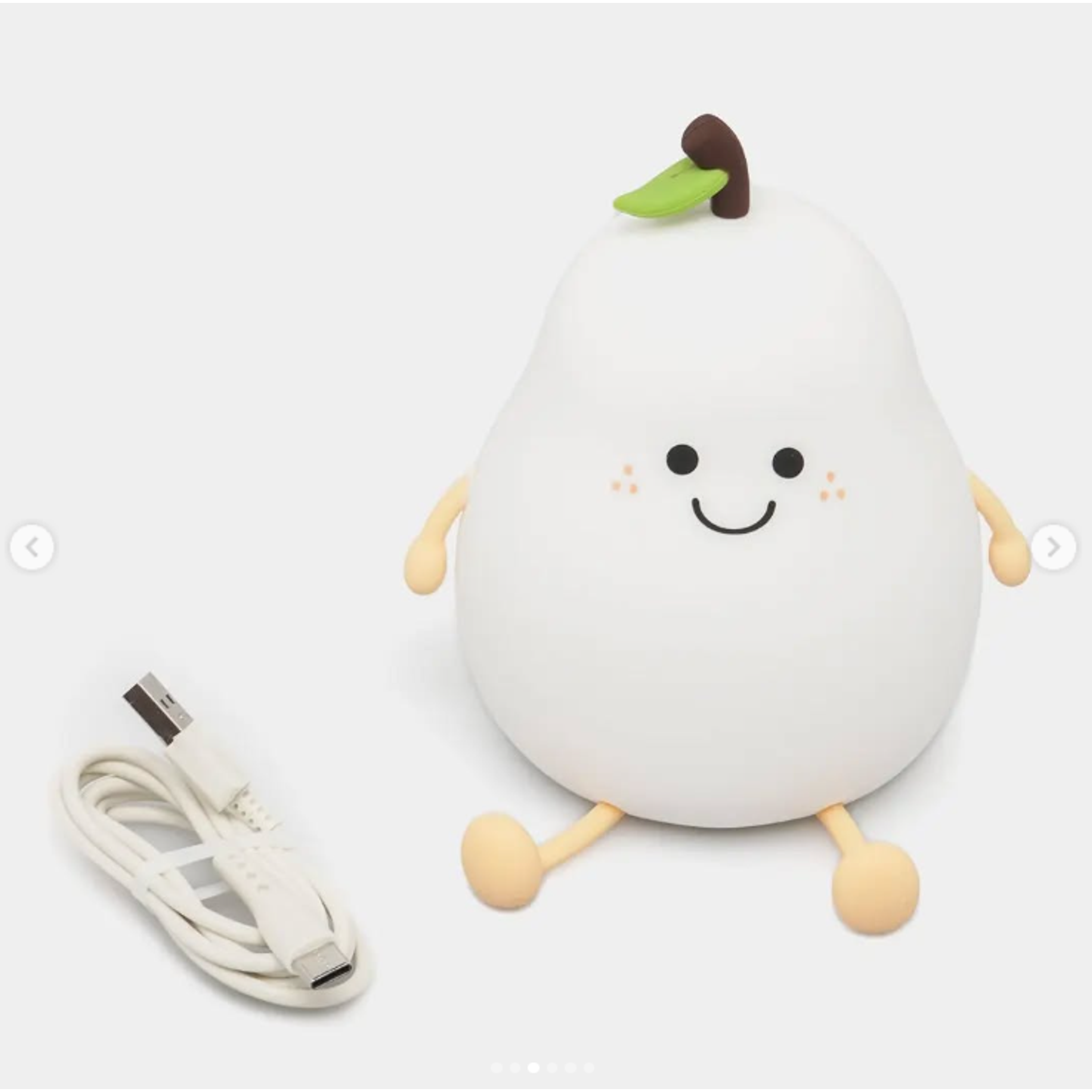 Lámpara de Pera de Silicona Inalámbrica LED Nocturna 4