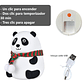 Lámpara de Oso Panda de Silicona Inalámbrica LED Nocturna - Miniatura 2