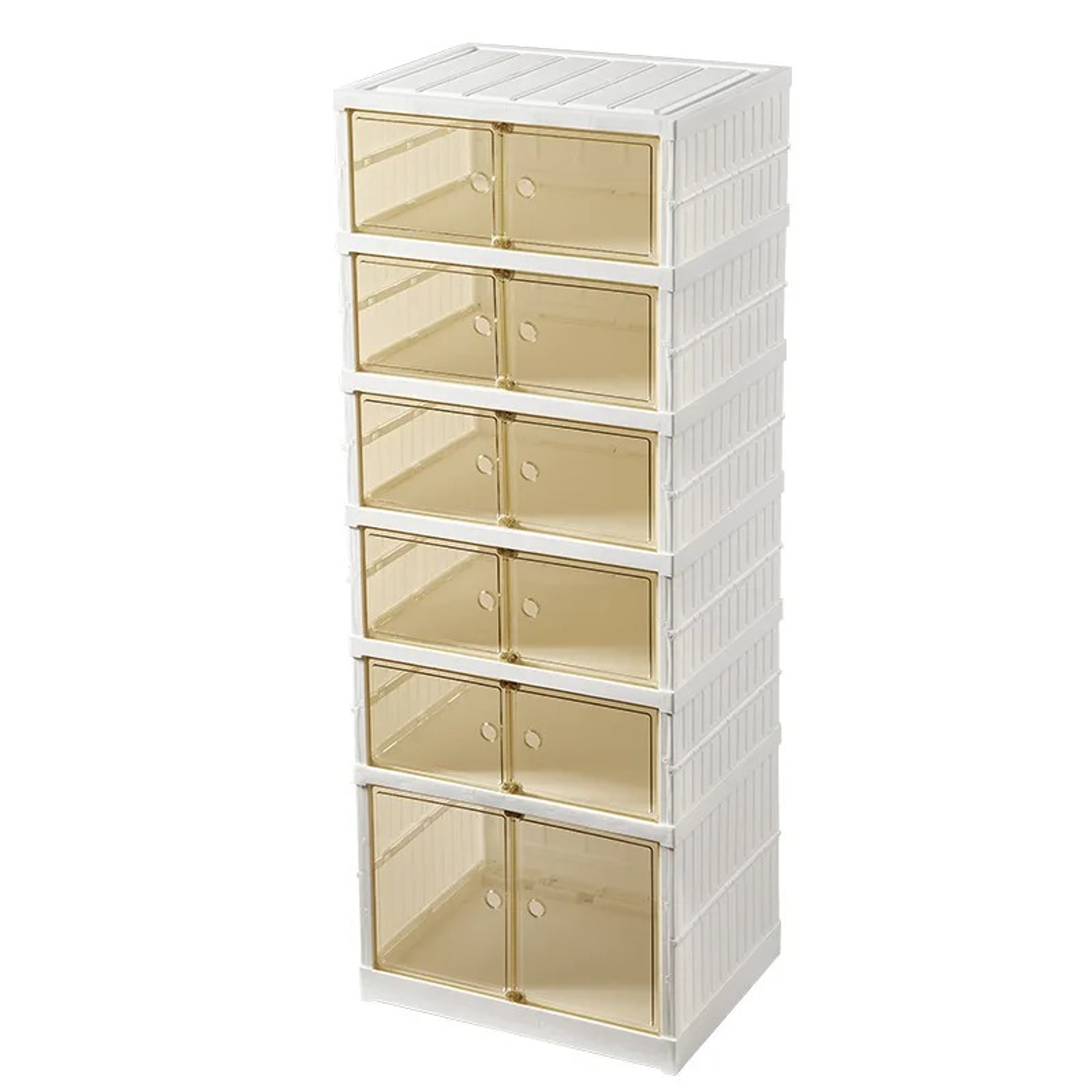 Organizador grande de Acrílico Plegable con puertas - 6 Niveles 2