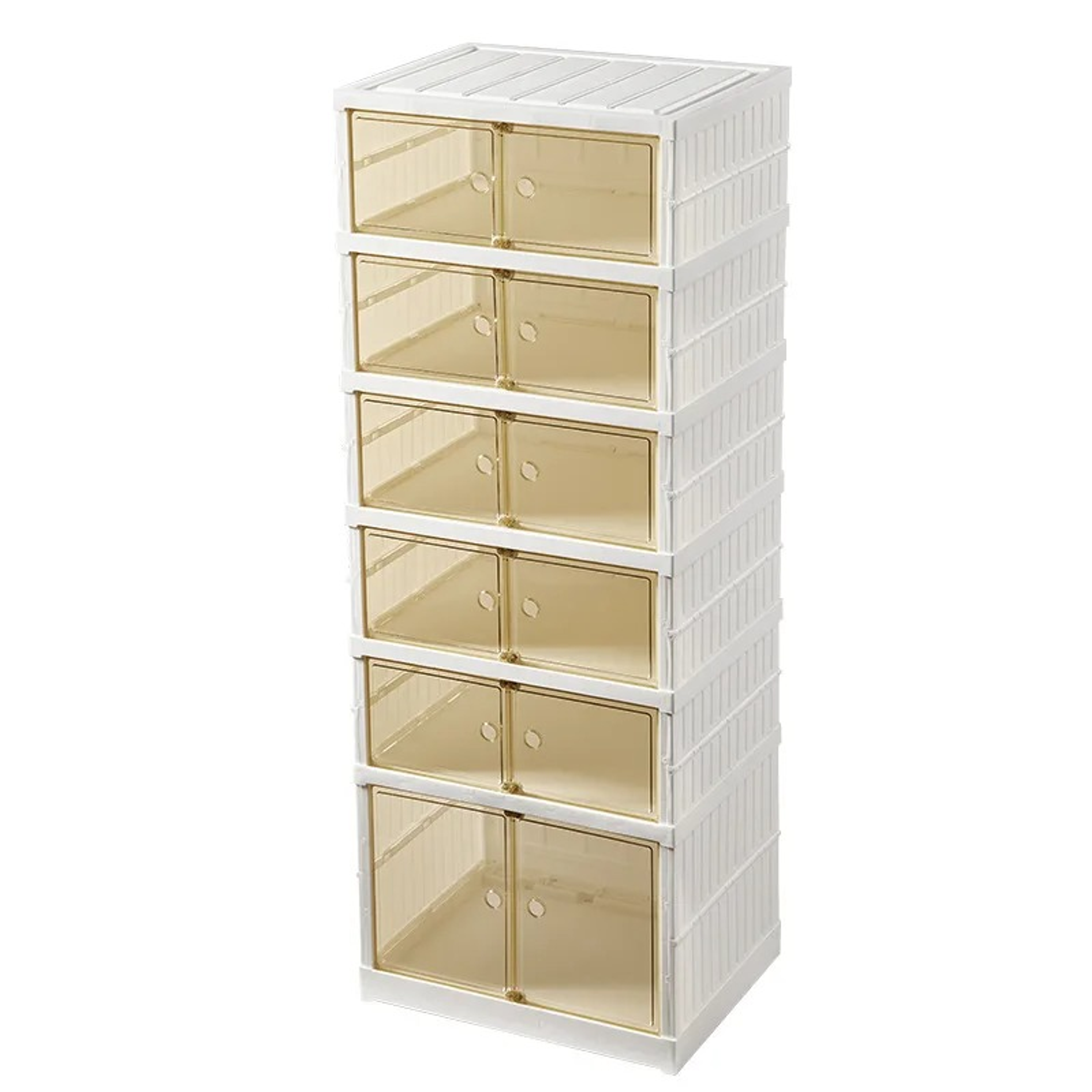 Organizador grande de Acrílico Plegable con puertas - 6 Niveles 2