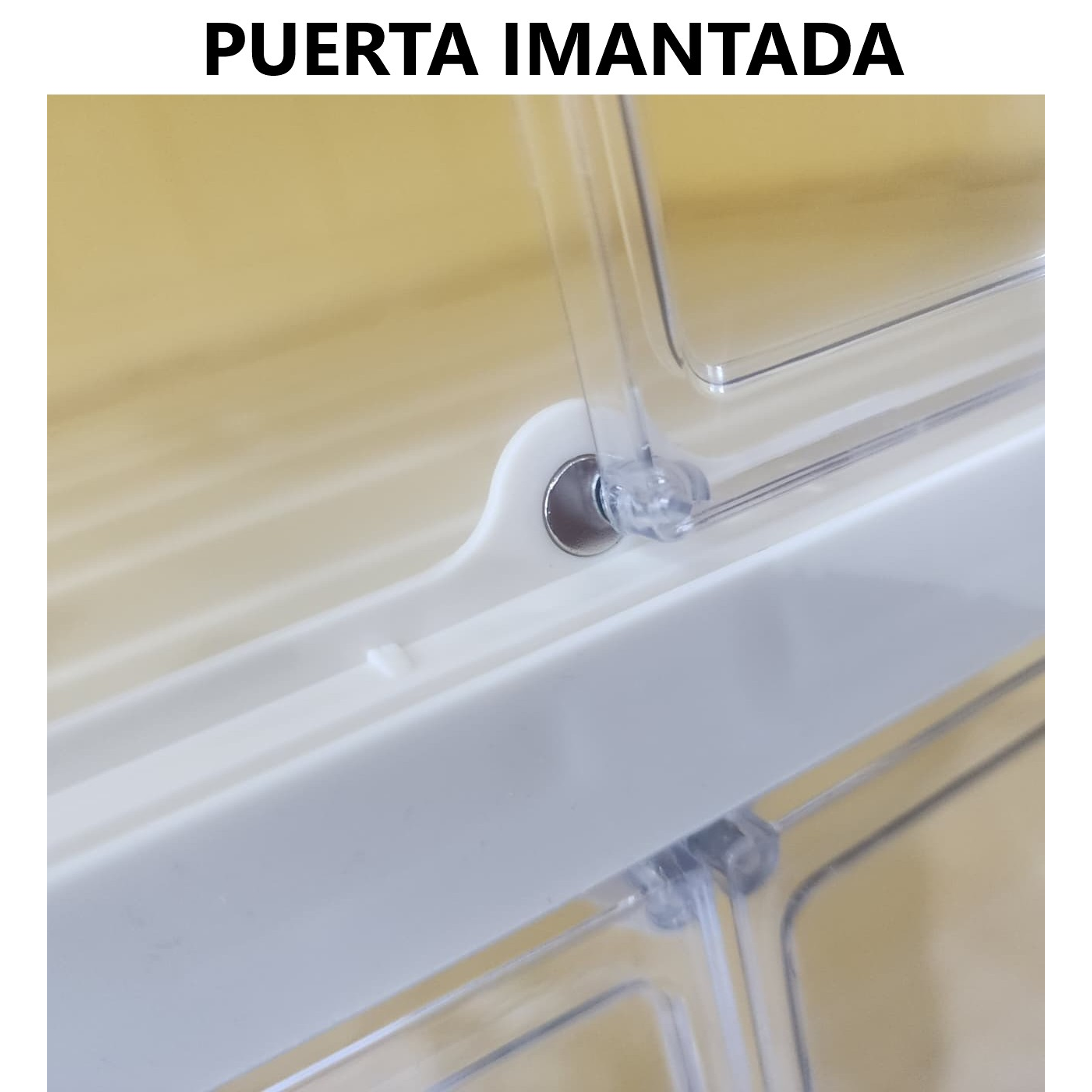 Organizador grande de Acrílico Plegable con puertas - 6 Niveles 3