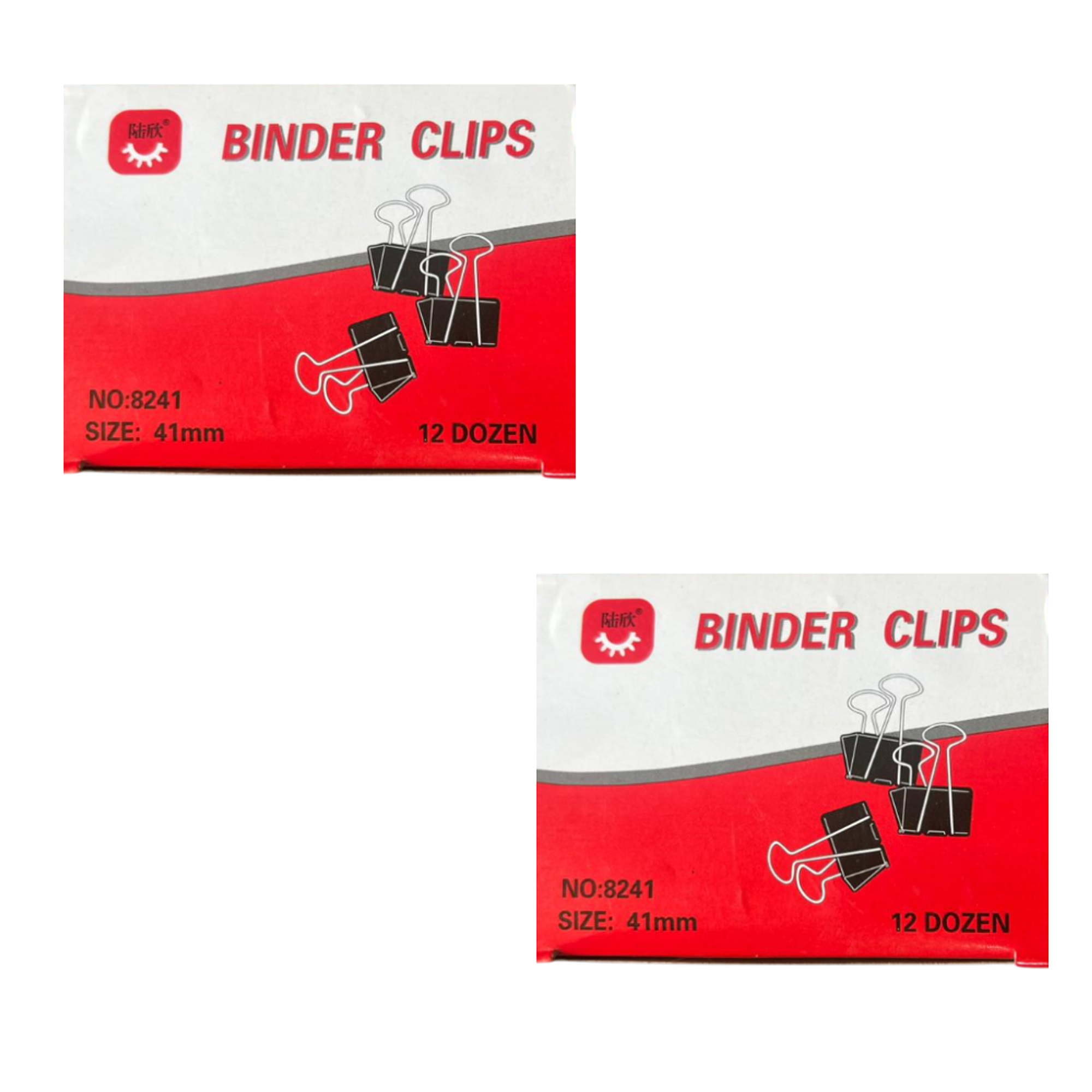 2 Cajas de Clip de 41mm - Negro 1