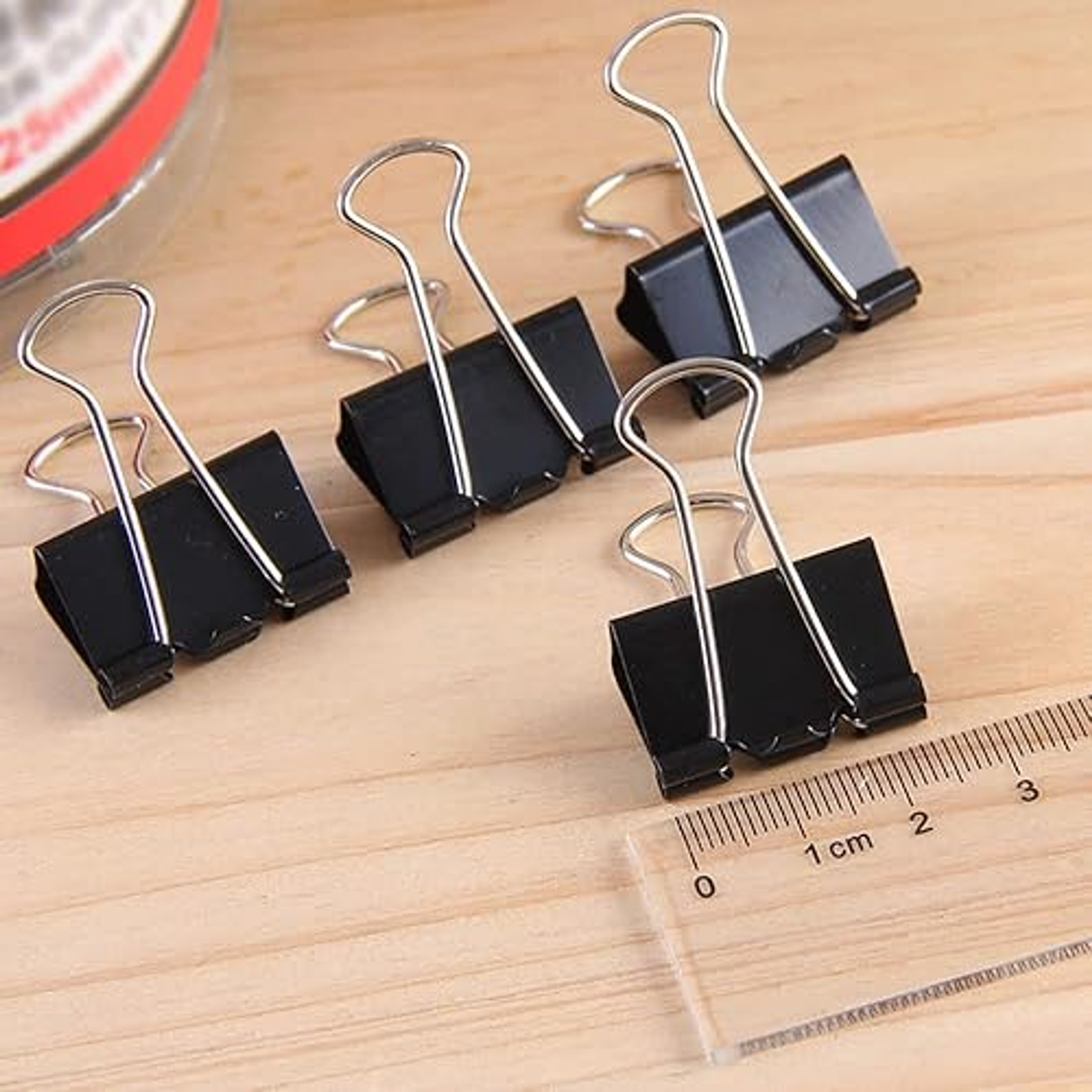 2 Cajas de Clip de 25mm - NEGRO 2