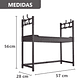 Organizador Base para microondas de metal  - Miniatura 2