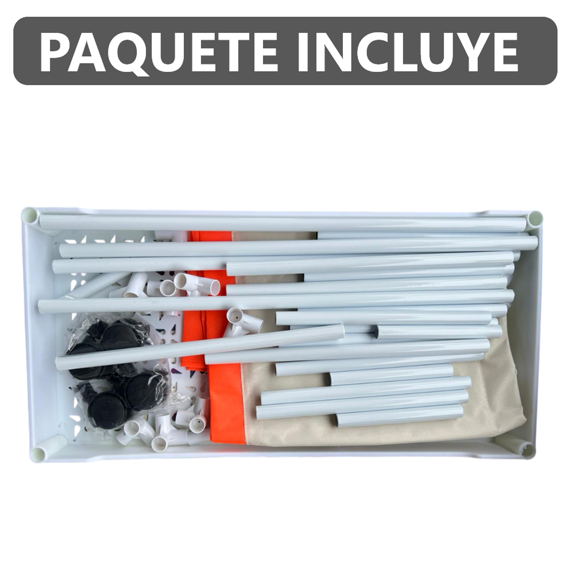 Carro Organizador con ruedas  de 2 niveles con cesta  3