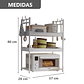 Organizador Base para microondas de metal  - Miniatura 2
