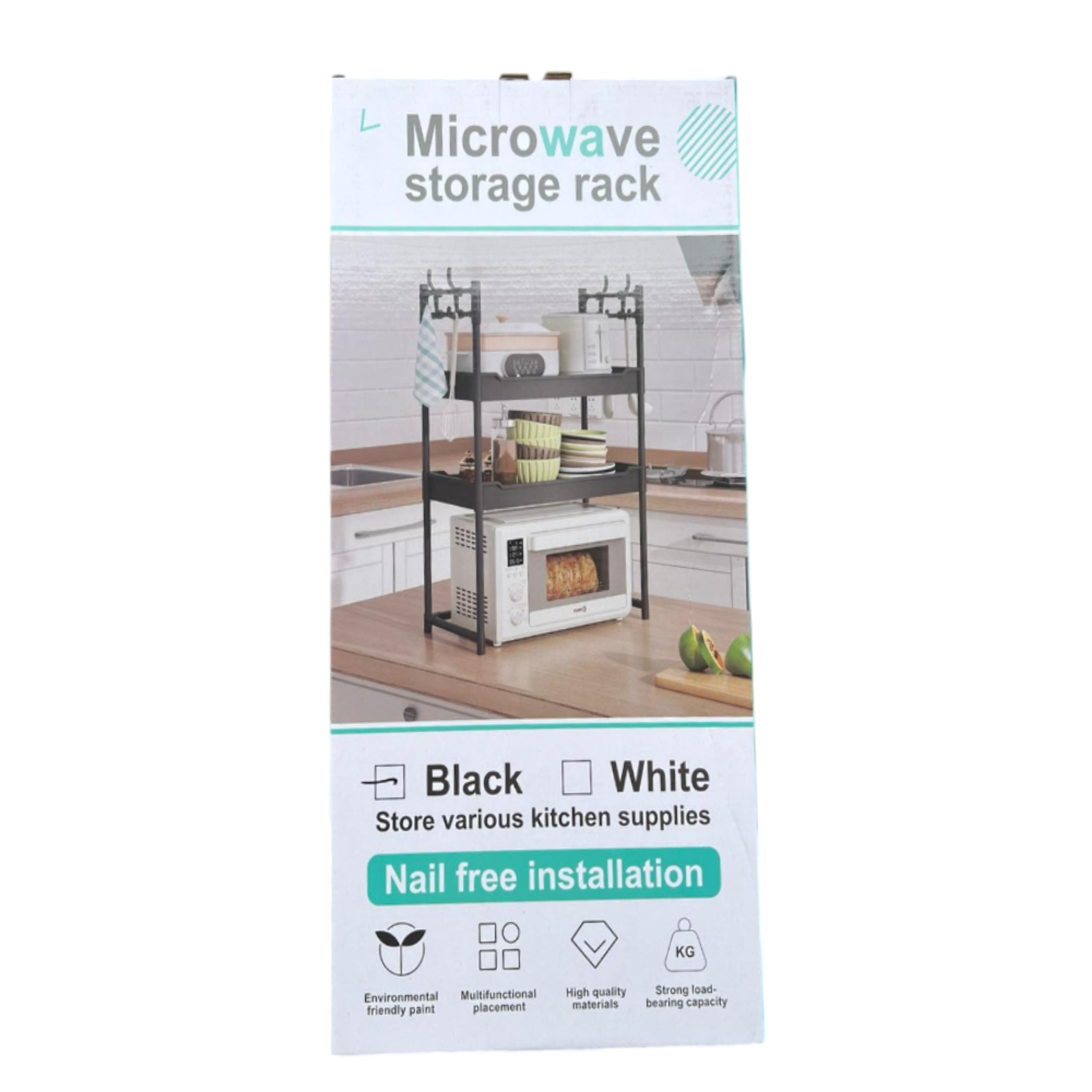 Organizador Base para microondas de metal  3