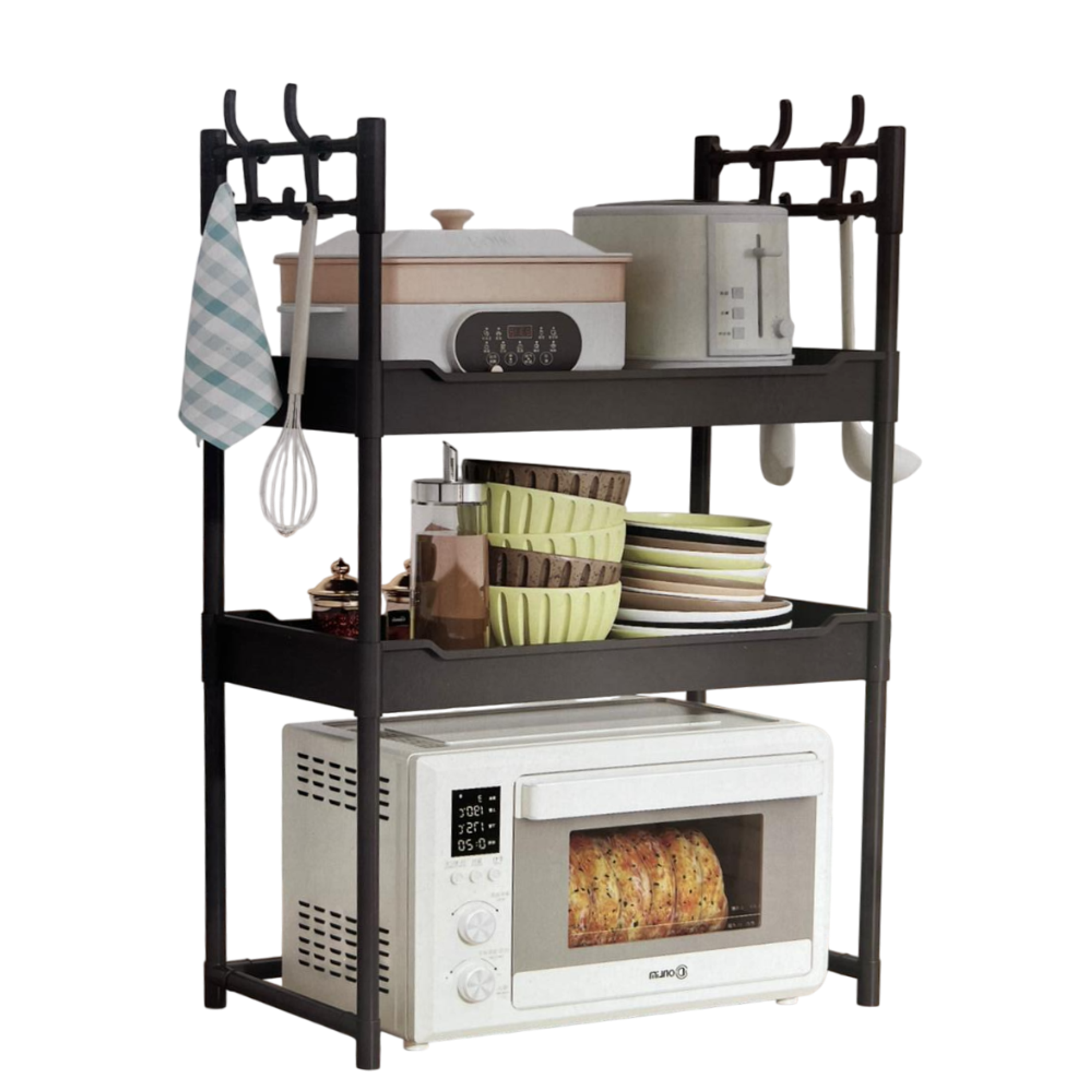 Organizador Base para microondas de metal  4