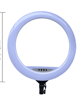 Aro anillo luz led 56cm + Tripode 1.50 mt + 3 Soportes de Celular