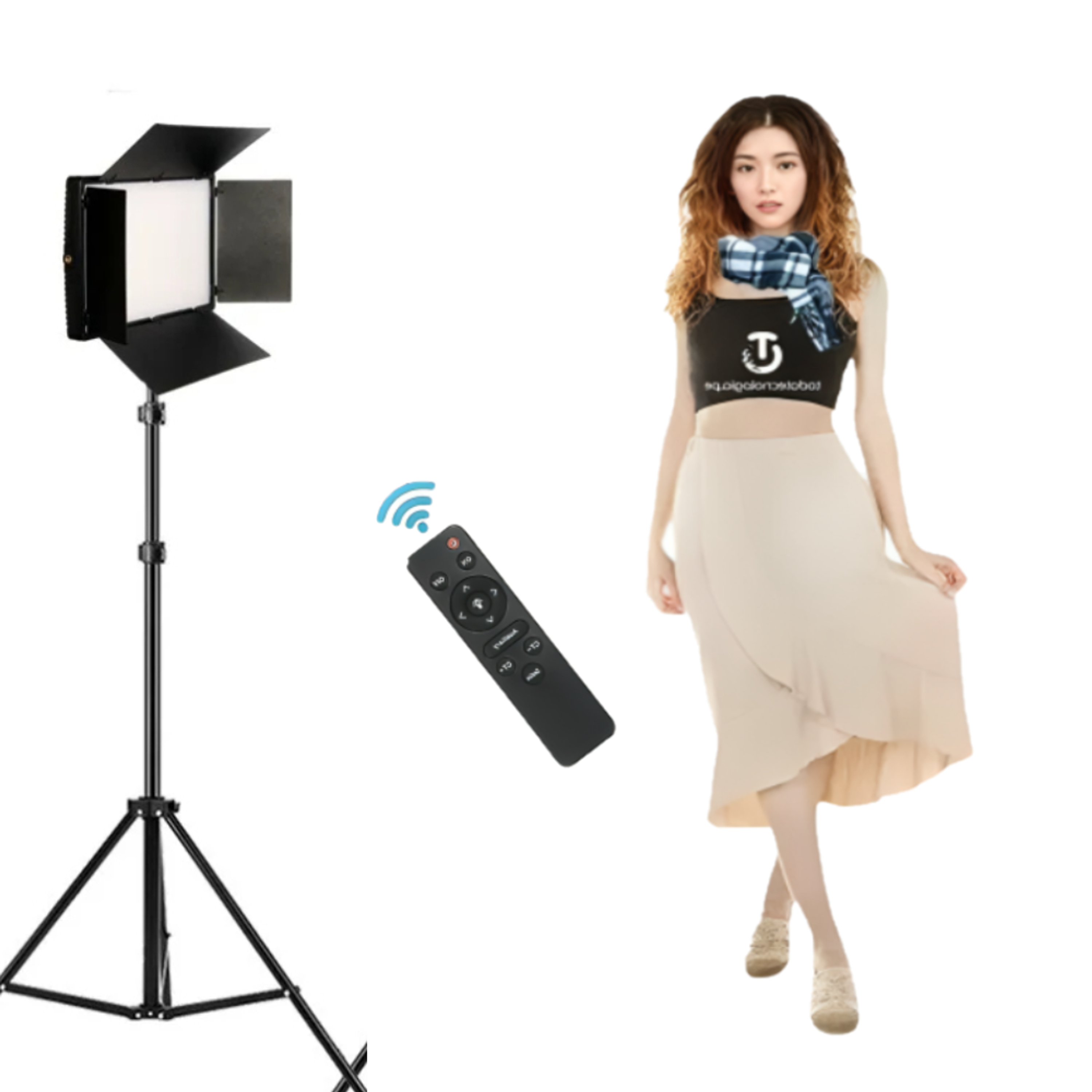 Lámpara RL-1200 Panel Luz Iluminación tipo estudio 1