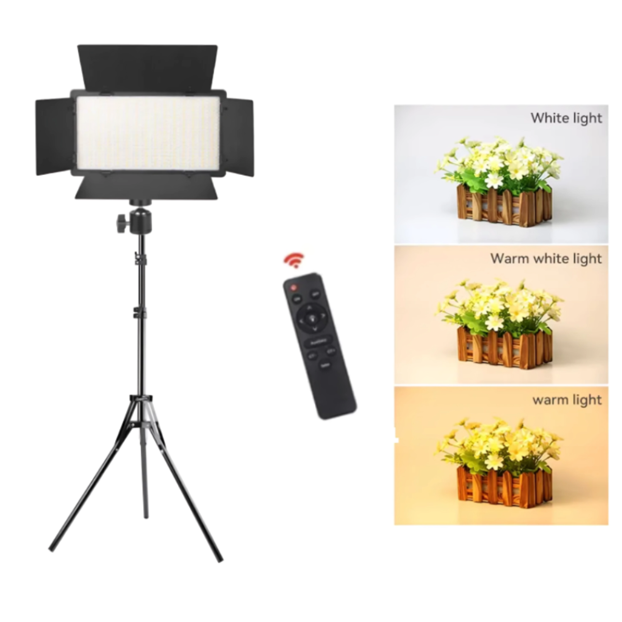 Lámpara RL-1200 Panel Luz Iluminación tipo estudio 2