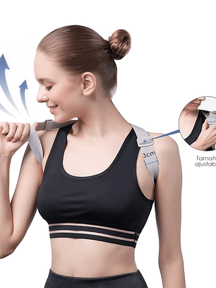 Corrector de Postura Smart Sensor con Vibración