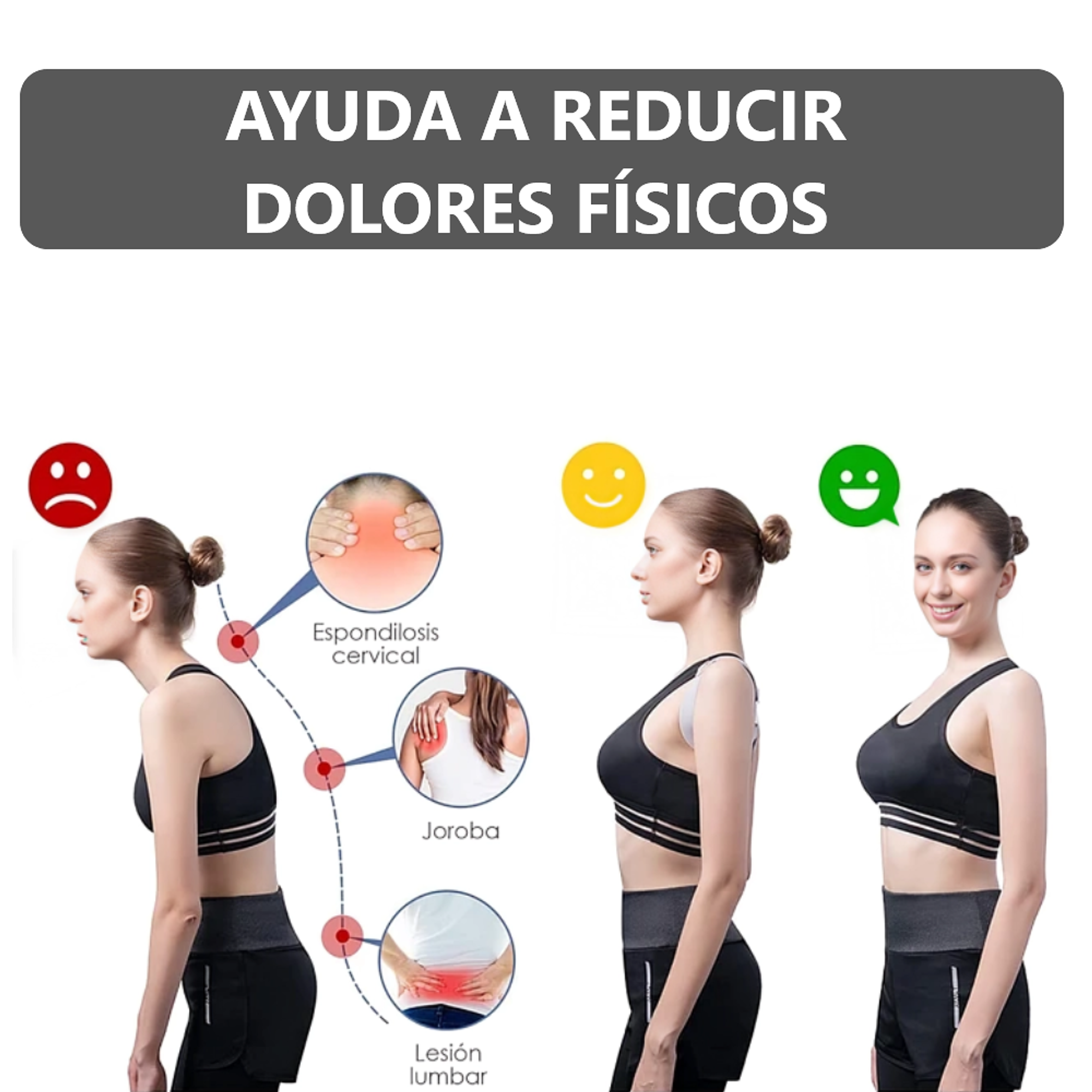 Corrector de Postura Smart Sensor con Vibración 3