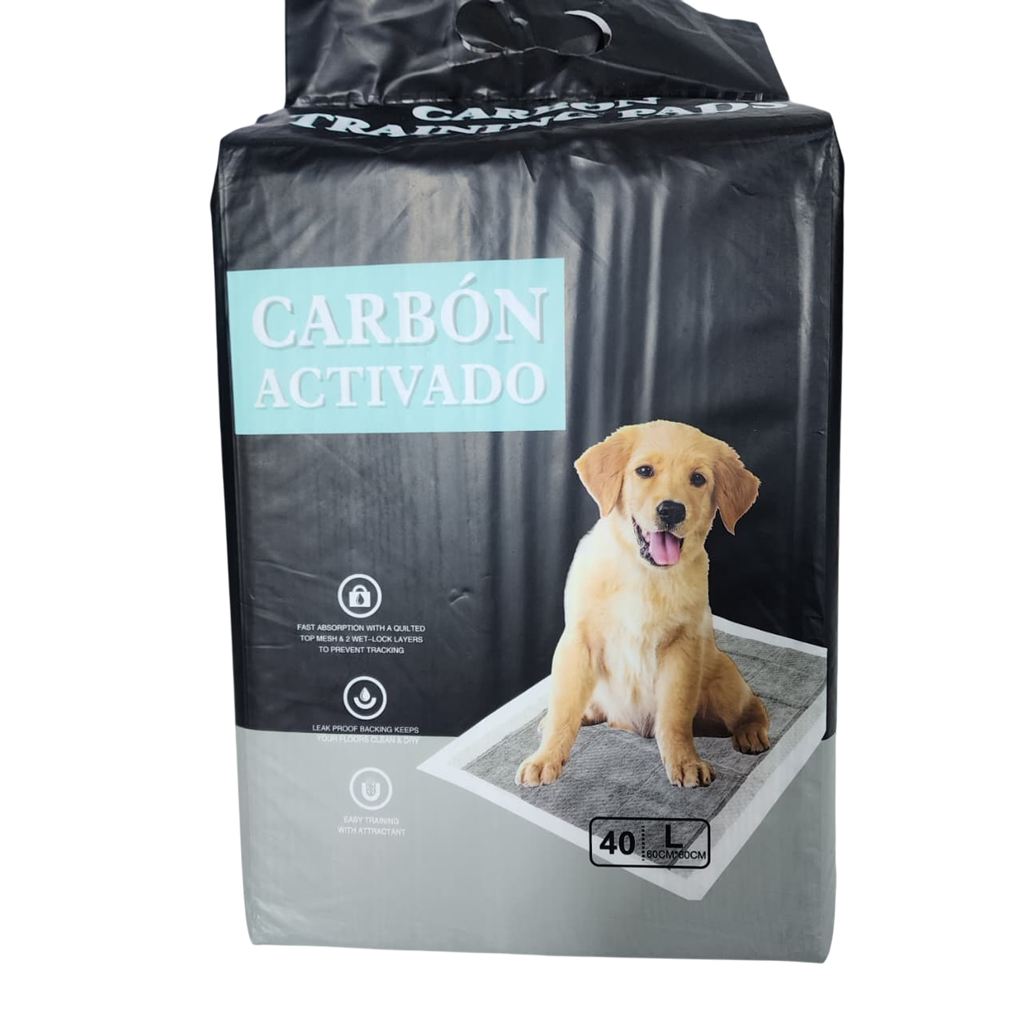 Kit 2 Pañales Piso Entrenamiento Absorbente 60x60 4