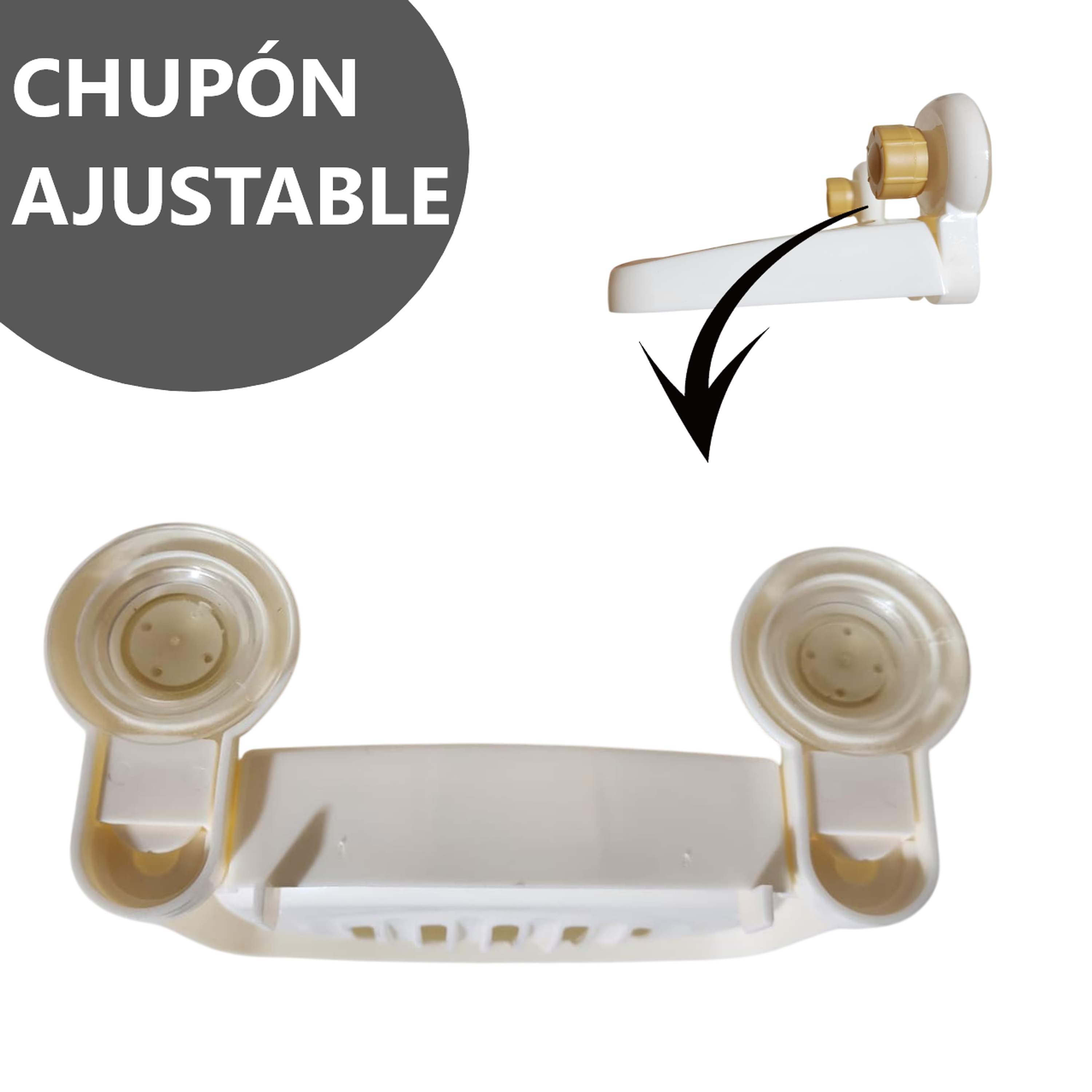 Jaboneras con ventosas antideslizante 2