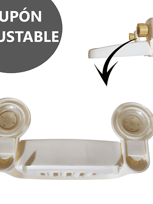 Jaboneras con ventosas antideslizante