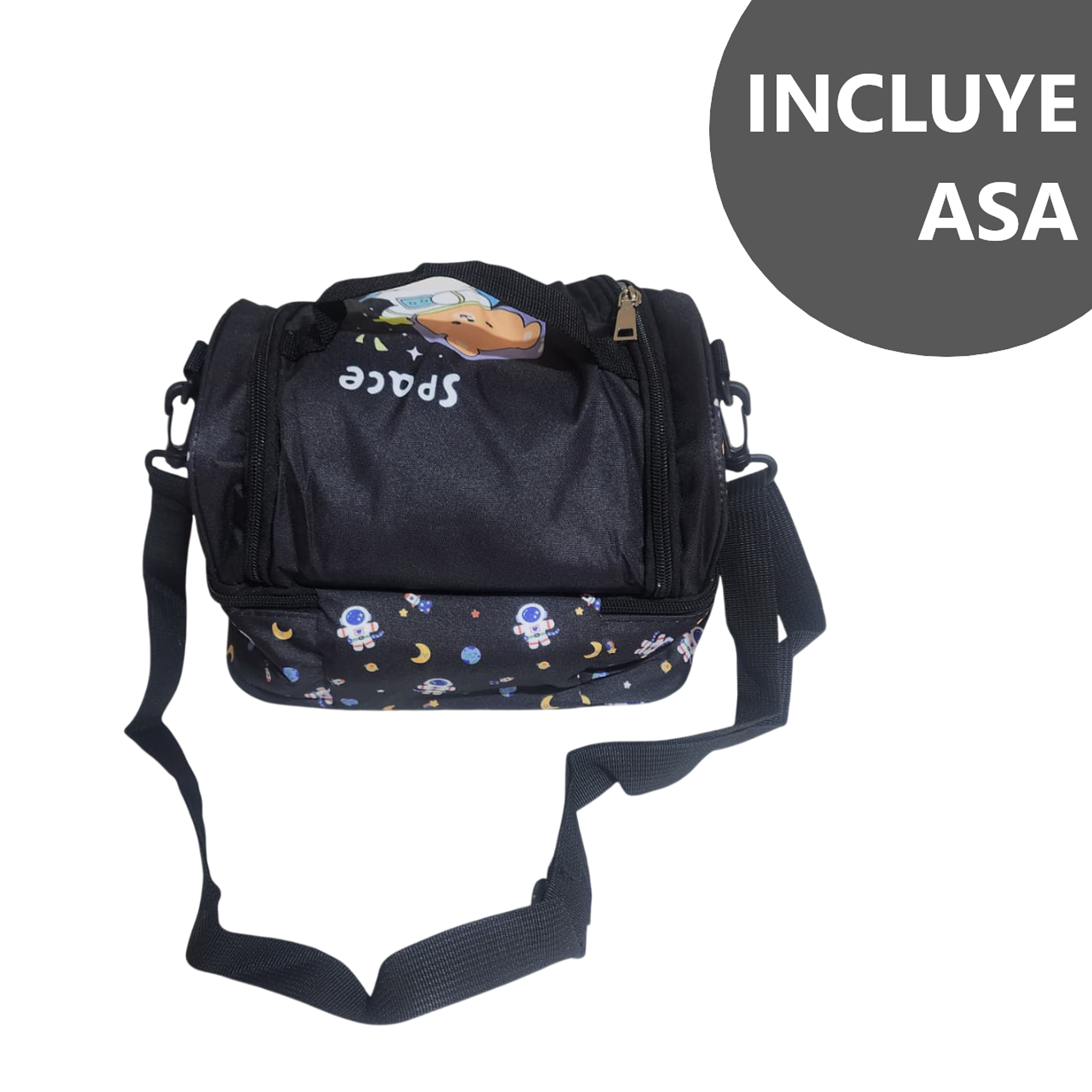 Lonchera térmica infantil con doble compartimento - Diseño Kawaii 12