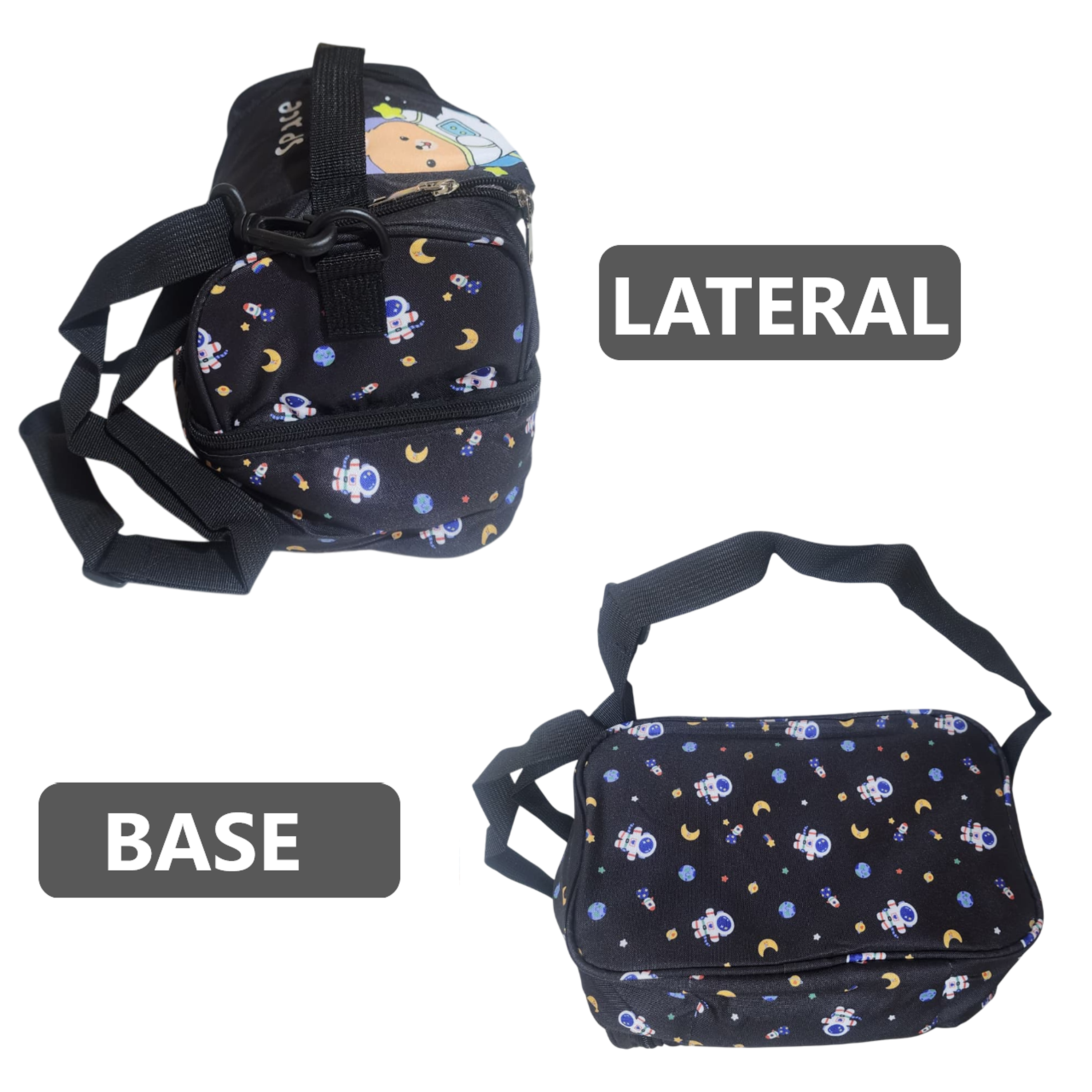 Lonchera térmica infantil con doble compartimento - Diseño Kawaii 14