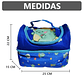 Lonchera térmica infantil con doble compartimento - Diseño Kawaii - Miniatura 17